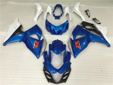 Kit Carénages Motos & Plastique GSXR 1000 K9 2009-2016 - Bleu Blanc Vente en Gros