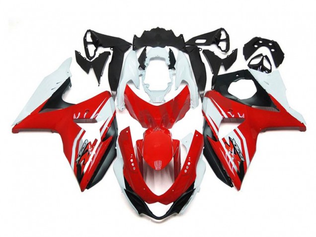 Carénage Moto GSXR 1000 K9 2009-2016 - Rouge Blanc Noir Vente en Gros