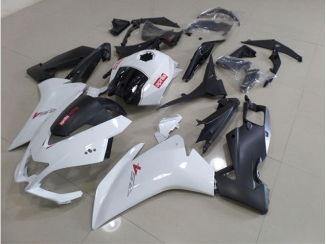 Carénage Moto RS4 50 125 2011-2018 - Blanc Noir Vente en Gros