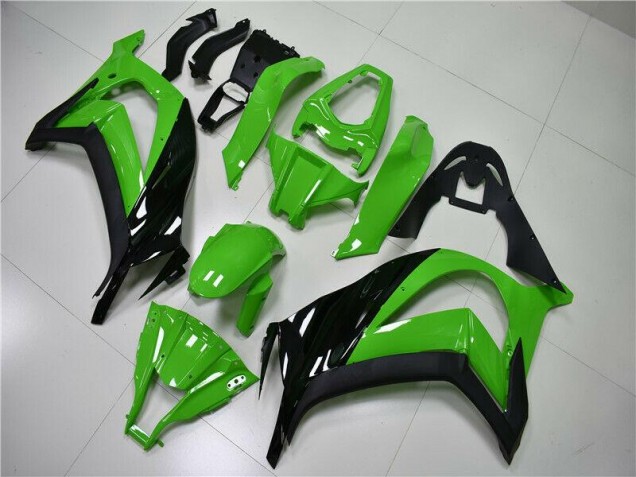 Carrosserie Moto ZX10R 2011-2015 - Vert Noir Vente en Gros Carrosserie Moto ZX10R 2011-2015 - Vert Noir Vente en Gros