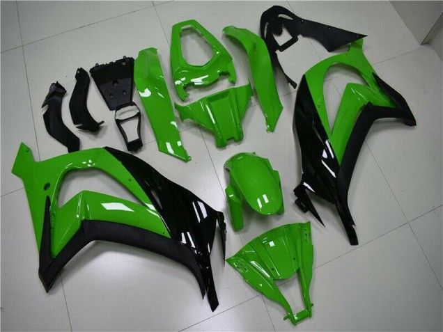 Carrosserie Moto ZX10R 2011-2015 - Vert Noir Vente en Gros Carrosserie Moto ZX10R 2011-2015 - Vert Noir Vente en Gros