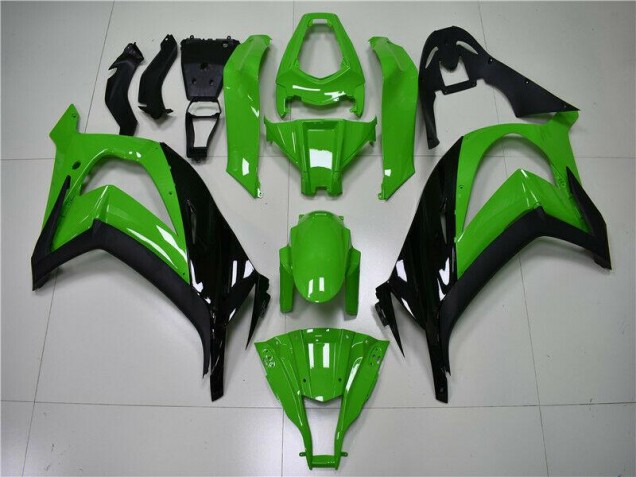 Carrosserie Moto ZX10R 2011-2015 - Vert Noir Vente en Gros Carrosserie Moto ZX10R 2011-2015 - Vert Noir Vente en Gros
