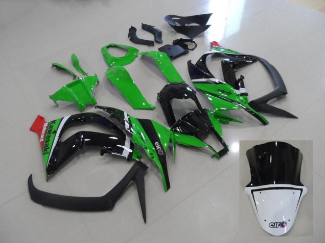 Carénages Moto ZX10R 2011-2015 - Vert et Noir Vente en Gros Carénages Moto ZX10R 2011-2015 - Vert et Noir Vente en Gros