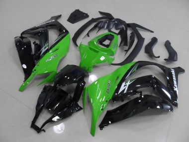 Carénage Moto ZX10R 2011-2015 - Vert et Noir Vente en Gros