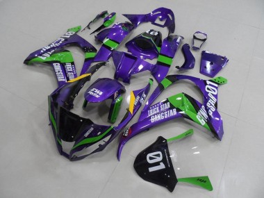 Carénage Moto ZX10R 2011-2015 - Violet Eva Vente en Gros