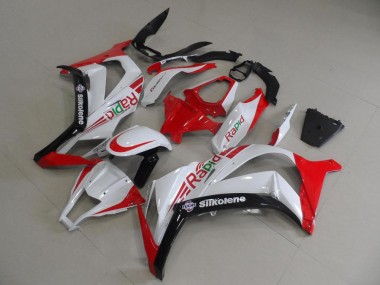 Carénage Moto ZX10R 2011-2015 - Rouge et Blanc Rapid Vente en Gros