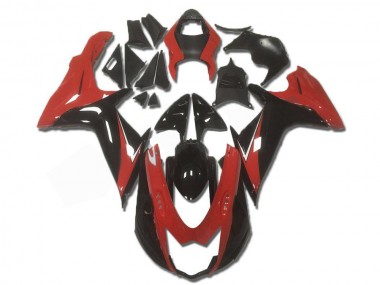 Carénages Moto GSXR 600 / 750 K11 2011-2024 - Rouge Noir Vente en Gros
