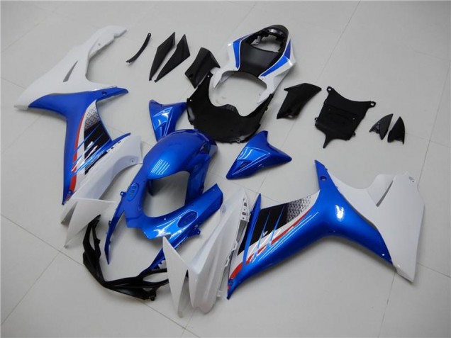 Carénages Moto GSXR 600 / 750 K11 2011-2024 - Bleu Blanc Vente en Gros Carénages Moto GSXR 600 / 750 K11 2011-2024 - Bleu Blanc Vente en Gros