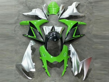 Carénages Moto GSXR 600 / 750 K11 2011-2024 - Vert Argent Vente en Gros
