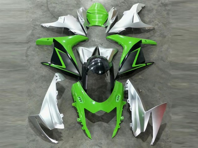 Carénages Moto GSXR 600 / 750 K11 2011-2024 - Vert Argent Vente en Gros Carénages Moto GSXR 600 / 750 K11 2011-2024 - Vert Argent Vente en Gros