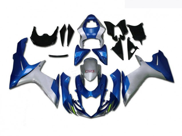 Carénage Moto GSXR 600 / 750 K11 2011-2024 - Bleu Argent Vente en Gros Carénage Moto GSXR 600 / 750 K11 2011-2024 - Bleu Argent Vente en Gros