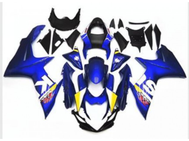 Carénage Moto GSXR 600 / 750 K11 2011-2024 - Bleu Blanc Vente en Gros Carénage Moto GSXR 600 / 750 K11 2011-2024 - Bleu Blanc Vente en Gros