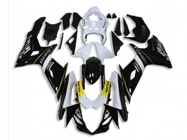 Carénage Moto GSXR 600 / 750 K11 2011-2024 - Noir Blanc Vente en Gros Carénage Moto GSXR 600 / 750 K11 2011-2024 - Noir Blanc Vente en Gros
