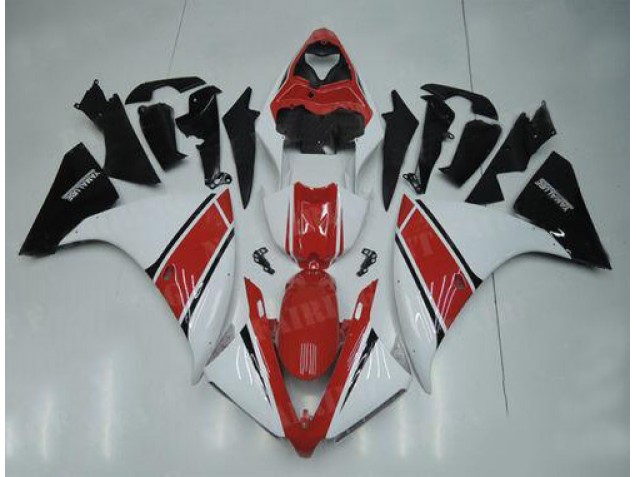 Carénage Moto R1 2012-2014 - Blanc Rouge Noir Vente en Gros Carénage Moto R1 2012-2014 - Blanc Rouge Noir Vente en Gros