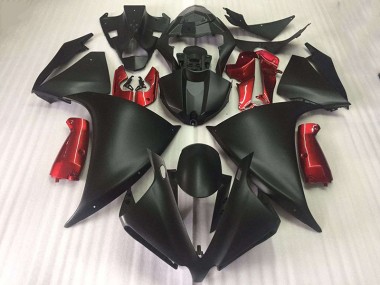 Carénage Moto R1 2012-2014 - Noir Mat Brillant Rouge Vente en Gros