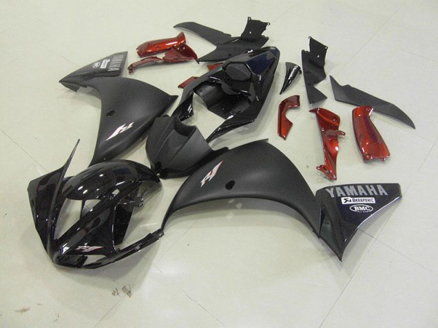 Carrosserie Moto R1 2012-2014 - Noir Mat Vente en Gros Carrosserie Moto R1 2012-2014 - Noir Mat Vente en Gros