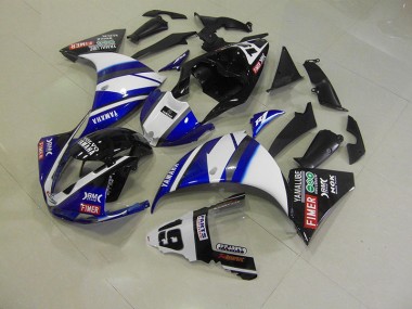 Carénage Moto R1 2012-2014 - Bleu Noir Vente en Gros
