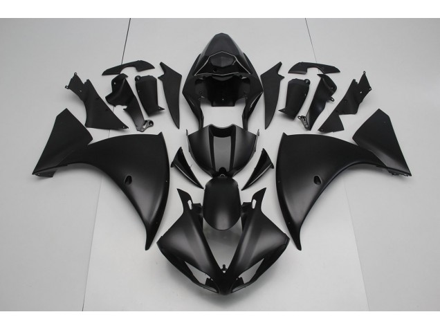 Carénages Moto R1 2012-2014 - Noir Mat Vente en Gros Carénages Moto R1 2012-2014 - Noir Mat Vente en Gros