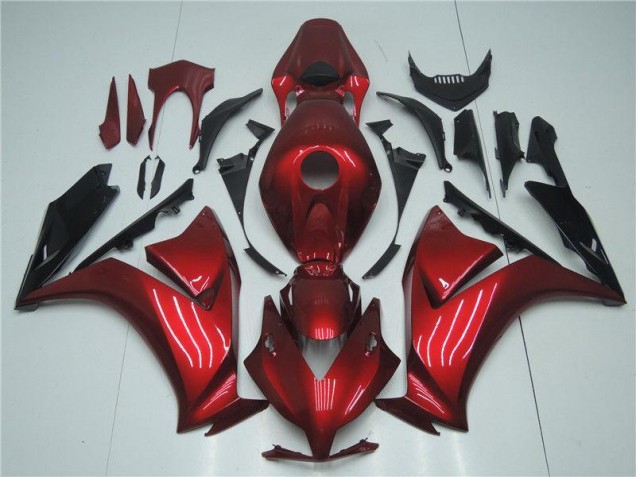 Carénage Moto CBR 1000 RR 2012-2016 - Rouge Noir Vente en Gros Carénage Moto CBR 1000 RR 2012-2016 - Rouge Noir Vente en Gros