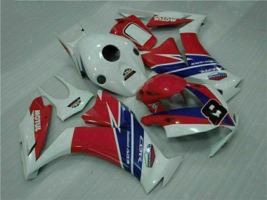 Carénage Moto CBR 1000 RR 2012-2016 - Rouge Bleu Blanc Vente en Gros