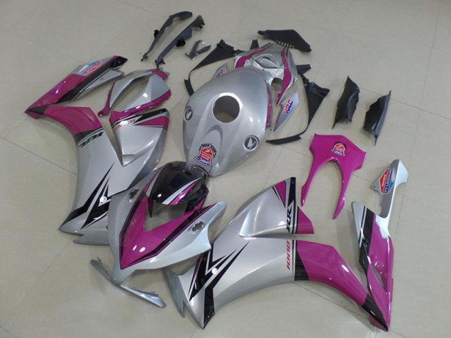 Carénage Moto CBR 1000 RR 2012-2016 - Argent Rose Vente en Gros Carénage Moto CBR 1000 RR 2012-2016 - Argent Rose Vente en Gros