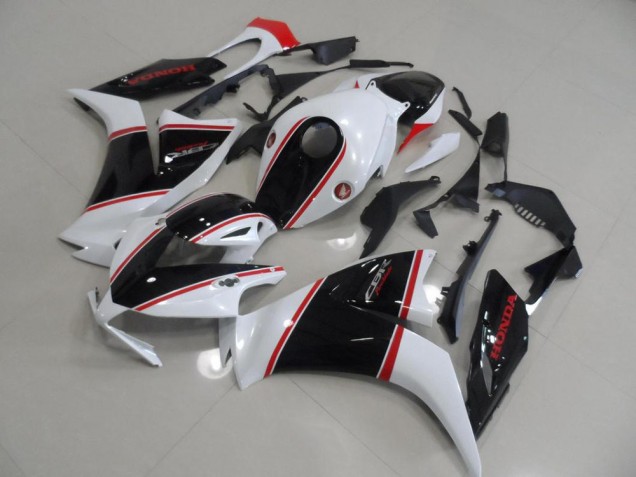 Carénage Moto CBR 1000 RR 2012-2016 - Noir et Blanc et Rouge Bande Vente en Gros Carénage Moto CBR 1000 RR 2012-2016 - Noir et Blanc et Rouge Bande Vente en Gros