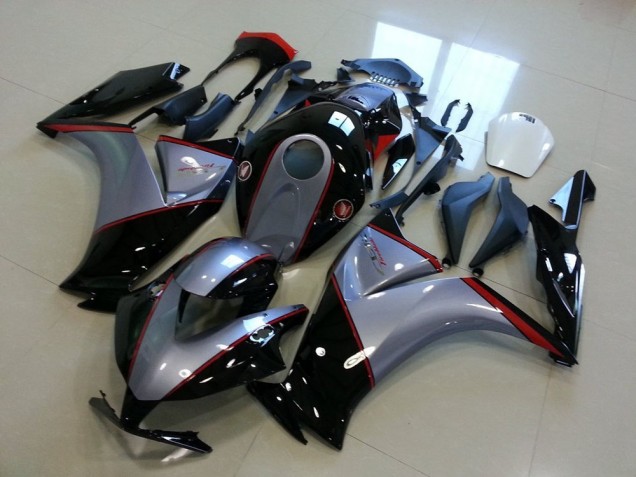 Carénage Moto CBR 1000 RR 2012-2016 - Noir Gris Vente en Gros Carénage Moto CBR 1000 RR 2012-2016 - Noir Gris Vente en Gros