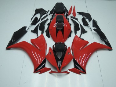 Carénage Moto CBR 1000 RR 2012-2016 - Rouge Noir avec No Décalque Vente en Gros