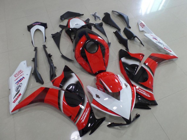 Carénage Moto CBR 1000 RR 2012-2016 - Rouge Noir Blanc Vente en Gros Carénage Moto CBR 1000 RR 2012-2016 - Rouge Noir Blanc Vente en Gros