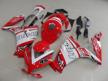 Carénage Moto CBR 1000 RR 2012-2016 - Rouge Liverpool 45 Vente en Gros