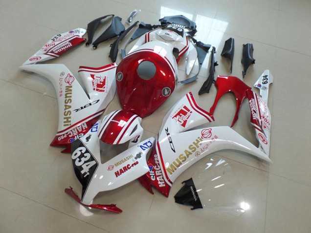 Carénage Moto CBR 1000 RR 2012-2016 - Rouge Musashi Vente en Gros Carénage Moto CBR 1000 RR 2012-2016 - Rouge Musashi Vente en Gros