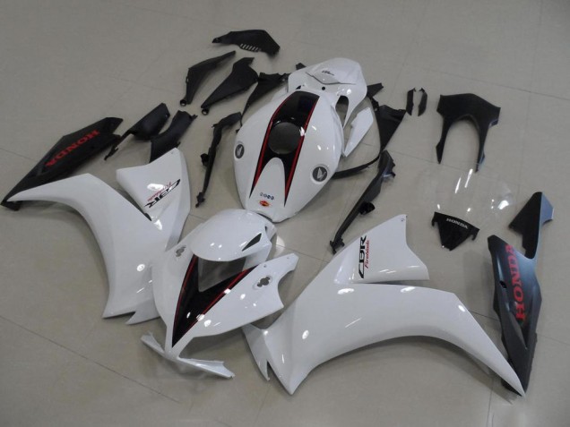 Carénage Moto CBR 1000 RR 2012-2016 - Blanc et Noir Mat Style OEM Vente en Gros Carénage Moto CBR 1000 RR 2012-2016 - Blanc et Noir Mat Style OEM Vente en Gros