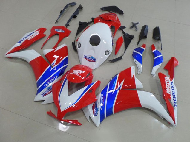 Carénage Moto CBR 1000 RR 2012-2016 - Blanc Rouge TT Legend Vente en Gros
