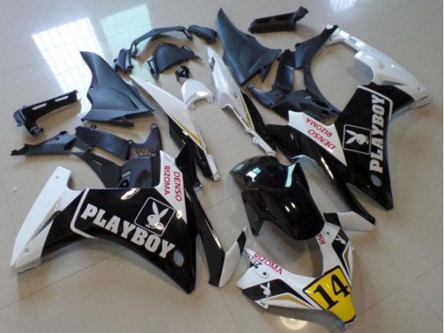 Carénage Moto CBR 500 RR 2013-2015 - Noir Playboy 14 Vente en Gros Carénage Moto CBR 500 RR 2013-2015 - Noir Playboy 14 Vente en Gros