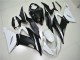 Carénages Moto ZX6R 2013-2018 - Blanc Noir Vente en Gros Carénages Moto ZX6R 2013-2018 - Blanc Noir Vente en Gros