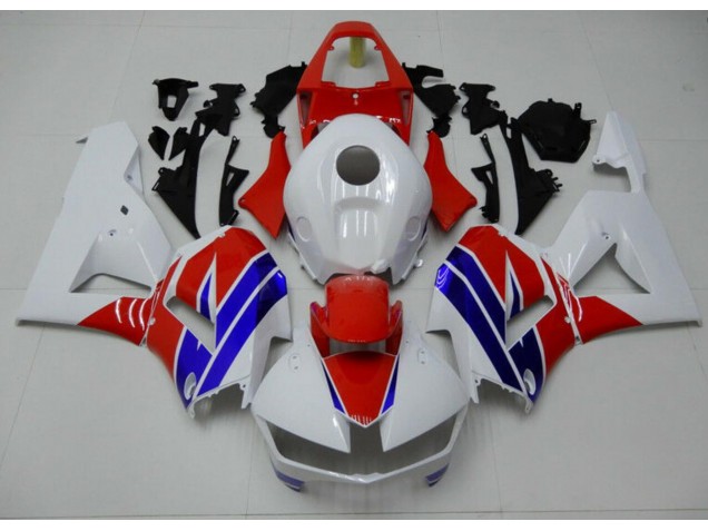 Carénage Moto CBR 600 RR 2013-2023 - Blanc Bleu Rouge Vente en Gros Carénage Moto CBR 600 RR 2013-2023 - Blanc Bleu Rouge Vente en Gros