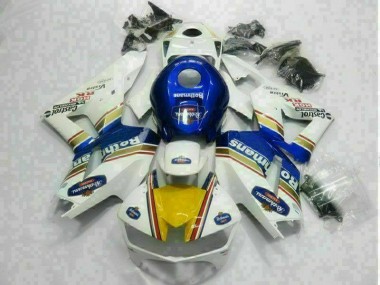 Carénage Moto CBR 600 RR 2013-2023 - Blanc Bleu Vente en Gros