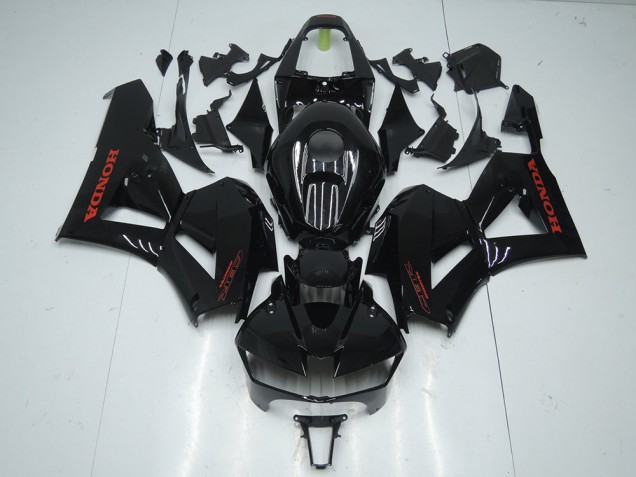 Carénage Moto CBR 600 RR 2013-2023 - Noir Brillant avec Rouge Décalque Vente en Gros Carénage Moto CBR 600 RR 2013-2023 - Noir Brillant avec Rouge Décalque Vente en Gros