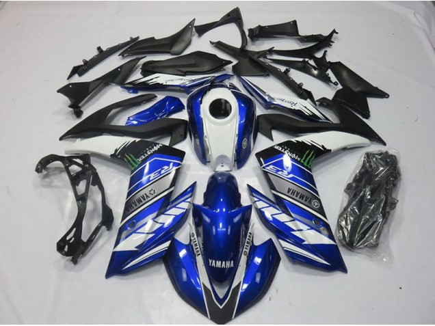 Carénage Moto R3 2015-2022 - Monster Bleu Vente en Gros Carénage Moto R3 2015-2022 - Monster Bleu Vente en Gros