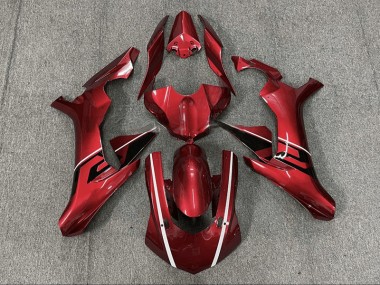 Carénage Moto R1 2015-2019 - Rouge Noir Vente en Gros