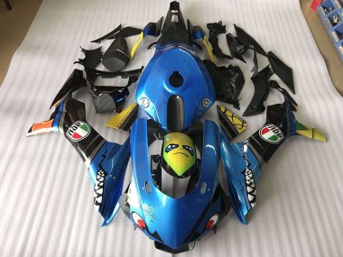 Carénage Moto R1 2015-2019 - Bleu Requin Vente en Gros