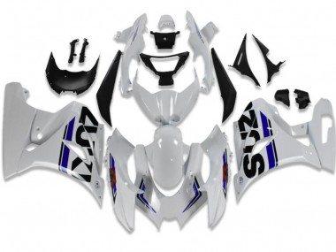Carénage Moto GSXR 1000 2017-2023 - Blanc Bleu Vente en Gros