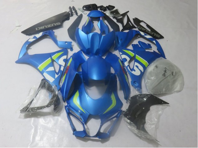 Carénage Moto GSXR 1000 2017-2023 - Bleu Lime Vente en Gros Carénage Moto GSXR 1000 2017-2023 - Bleu Lime Vente en Gros
