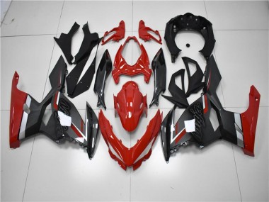 Carénage Moto EX400 2018-2024 - Rouge Noir Vente en Gros